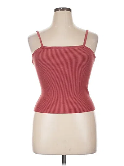 Pre-owned Old Navy Sleeveless Top Red Sweetheart Neckline Tops