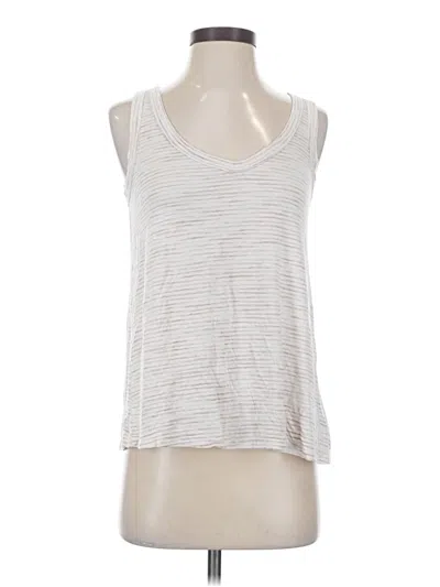 Pre-owned Old Navy Sleeveless Top Silver Scoop Neck Tops