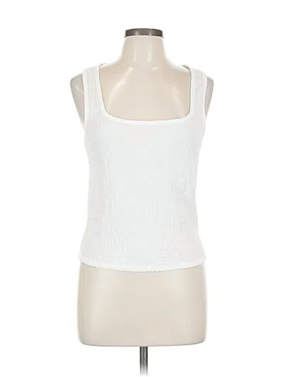 Pre-owned Old Navy Sleeveless Top White Square Neckline Tops