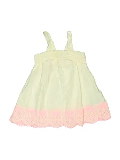 Pre-owned Old Navy Babies' Sleeveless Top Yellow Halter Neckline Tops