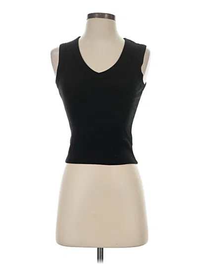 Pre-owned Old Navy Sleeveless T-shirt In Black