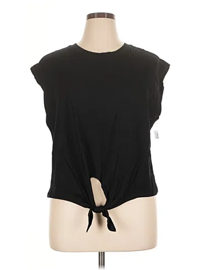 Pre-owned Old Navy Sleeveless T-shirt In Black
