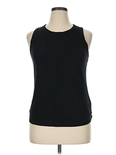 Pre-owned Old Navy Sleeveless T-shirt In Black