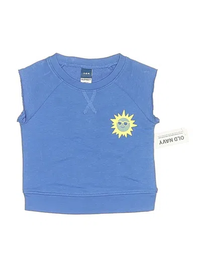 Pre-owned Old Navy Babies' Sleeveless T-shirt In Blue