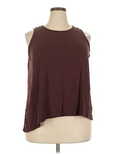 Pre-owned Old Navy Sleeveless T-shirt In Brown