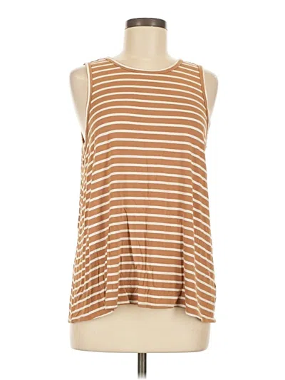 Pre-owned Old Navy Sleeveless T-shirt In Brown