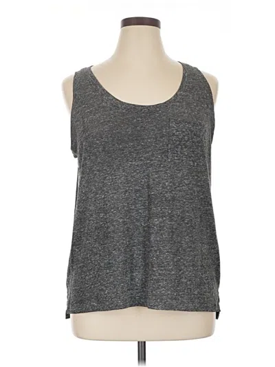 Pre-owned Old Navy Sleeveless T-shirt In Gray