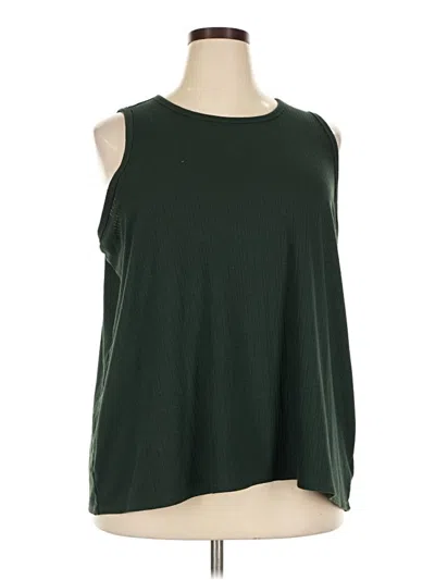 Pre-owned Old Navy Sleeveless T-shirt In Green