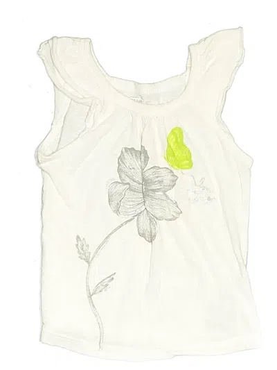 Pre-owned Old Navy Kids' Sleeveless T-shirt In Ivory
