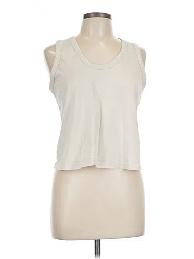 Pre-owned Old Navy Sleeveless T-shirt In Ivory