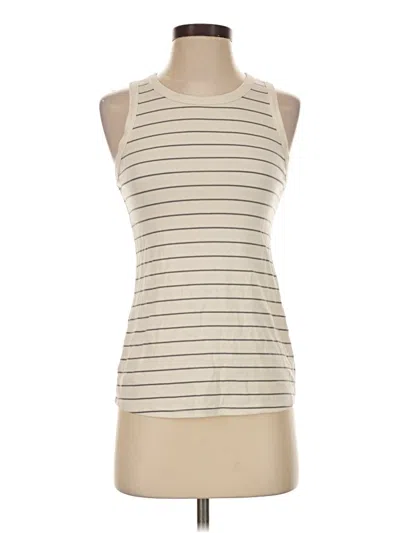 Pre-owned Old Navy Sleeveless T-shirt In Ivory