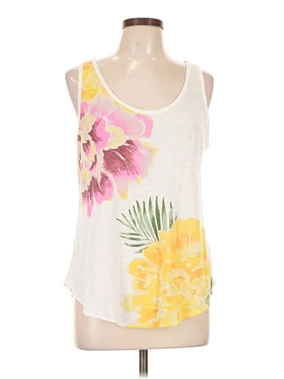 Pre-owned Old Navy Sleeveless T-shirt In Ivory