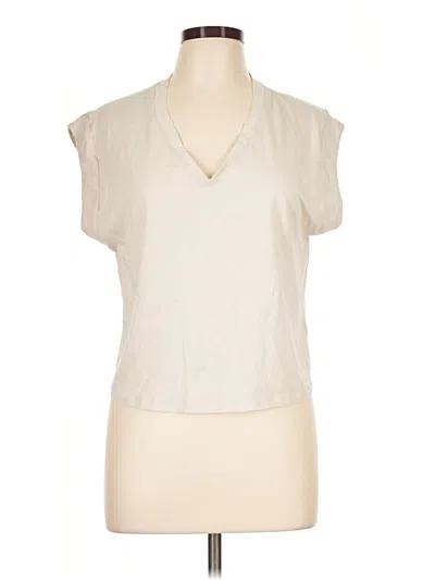 Pre-owned Old Navy Sleeveless T-shirt In Ivory