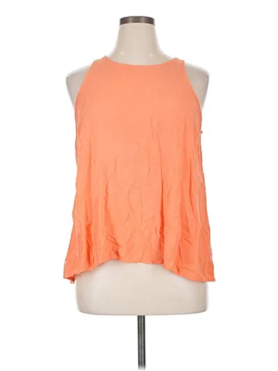 Pre-owned Old Navy Sleeveless T-shirt In Orange