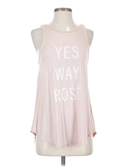 Pre-owned Old Navy Sleeveless T-shirt In Pink