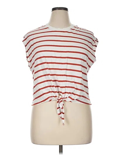 Pre-owned Old Navy Sleeveless T-shirt In Red