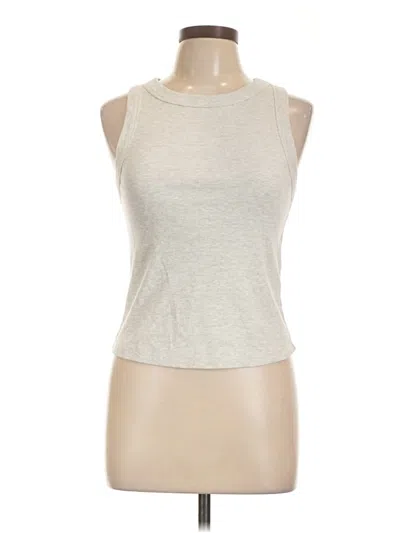 Pre-owned Old Navy Sleeveless T-shirt In Silver