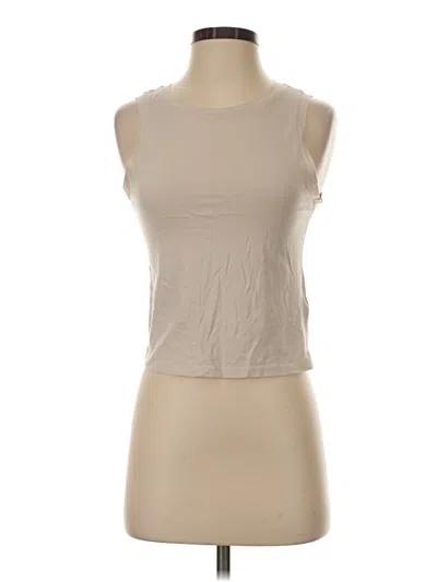 Pre-owned Old Navy Sleeveless T-shirt In Tan