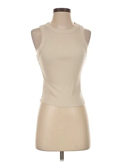 Pre-owned Old Navy Sleeveless T-shirt In Tan