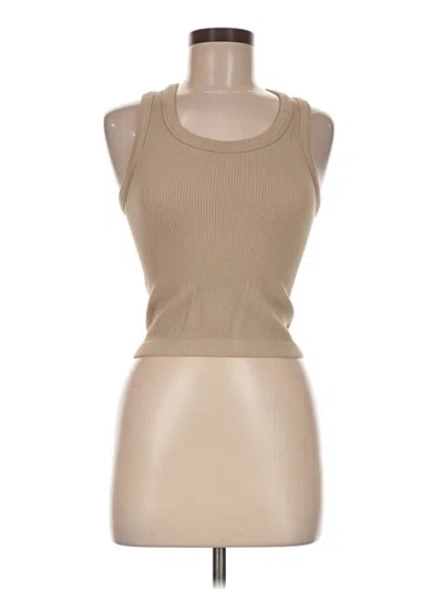 Pre-owned Old Navy Sleeveless T-shirt In Tan