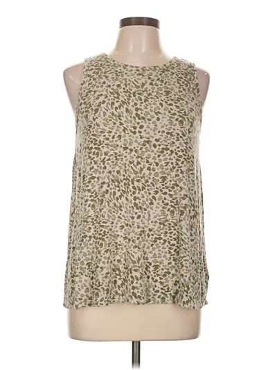 Pre-owned Old Navy Sleeveless T-shirt In Tan
