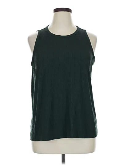 Pre-owned Old Navy Sleeveless T-shirt In Teal