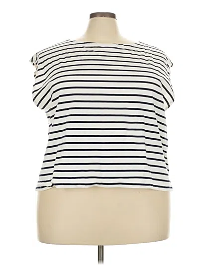 Pre-owned Old Navy Sleeveless T-shirt In White