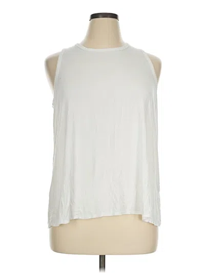 Pre-owned Old Navy Sleeveless T-shirt In White