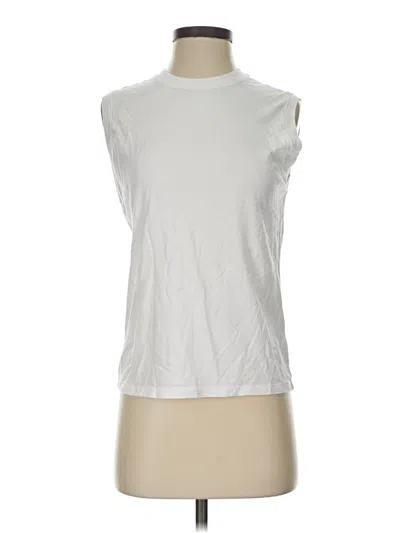 Pre-owned Old Navy Sleeveless T-shirt In White