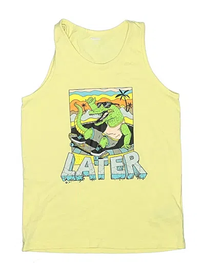 Pre-owned Old Navy Kids' Sleeveless T-shirt In Yellow