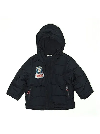 Pre-owned Old Navy Kids' Snow Jacket In Black