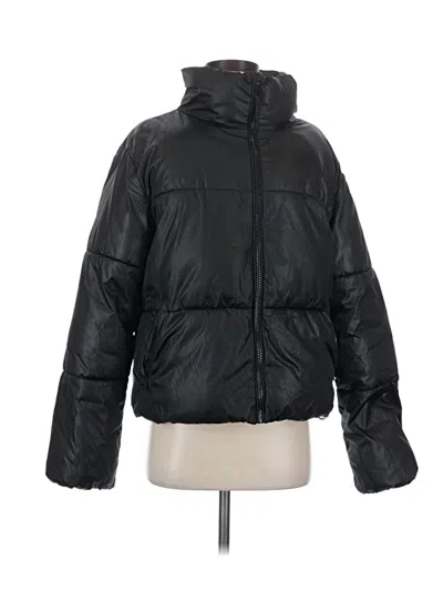 Pre-owned Old Navy Snow Jacket In Black
