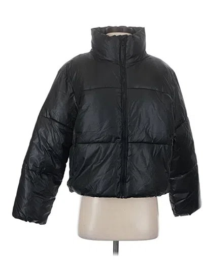 Pre-owned Old Navy Snow Jacket In Black