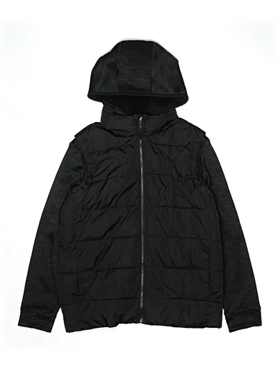 Pre-owned Old Navy Kids' Snow Jacket In Black