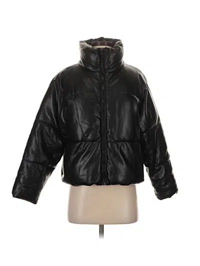 Pre-owned Old Navy Snow Jacket In Black