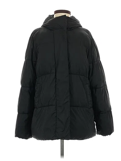 Pre-owned Old Navy Snow Jacket In Black