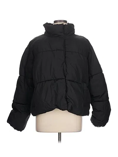 Pre-owned Old Navy Snow Jacket In Black
