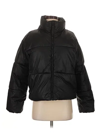 Pre-owned Old Navy Snow Jacket In Black