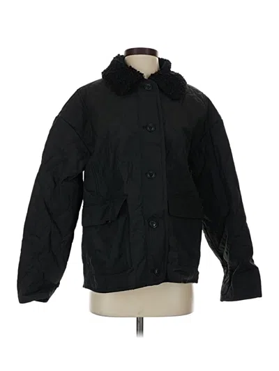 Pre-owned Old Navy Snow Jacket In Black