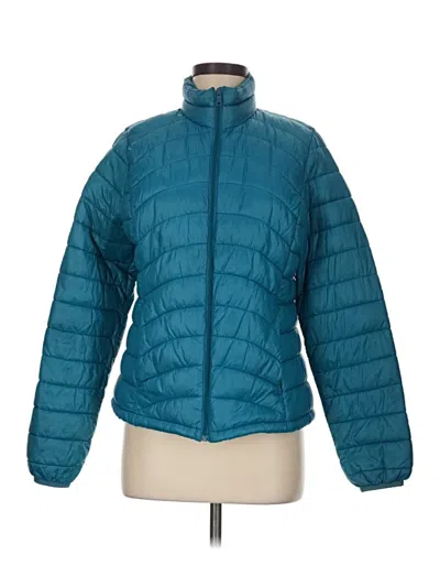 Pre-owned Old Navy Snow Jacket In Blue