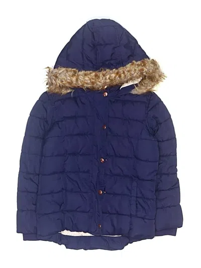Pre-owned Old Navy Kids' Snow Jacket In Blue