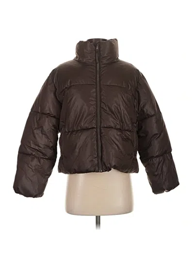 Pre-owned Old Navy Snow Jacket In Brown
