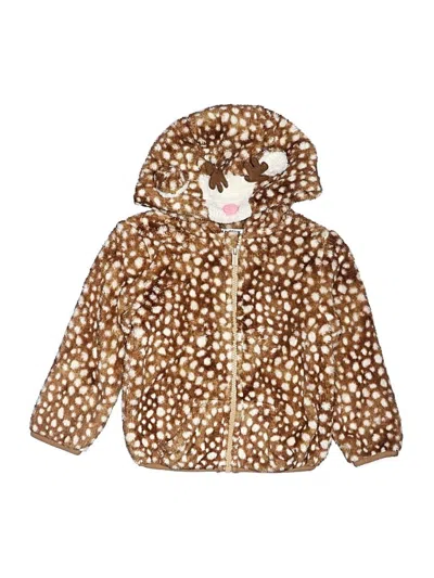 Pre-owned Old Navy Kids' Snow Jacket In Brown