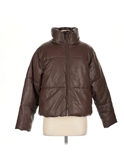 Pre-owned Old Navy Snow Jacket In Brown
