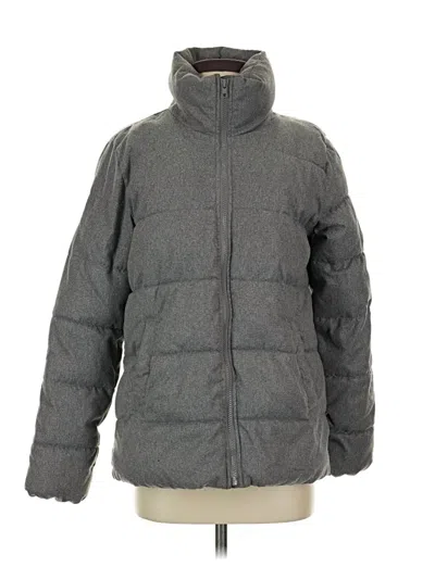 Pre-owned Old Navy Snow Jacket In Gray