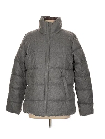 Pre-owned Old Navy Snow Jacket In Gray