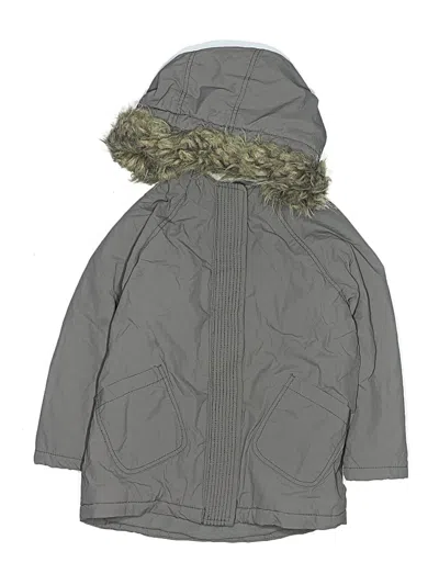 Pre-owned Old Navy Kids' Snow Jacket In Gray