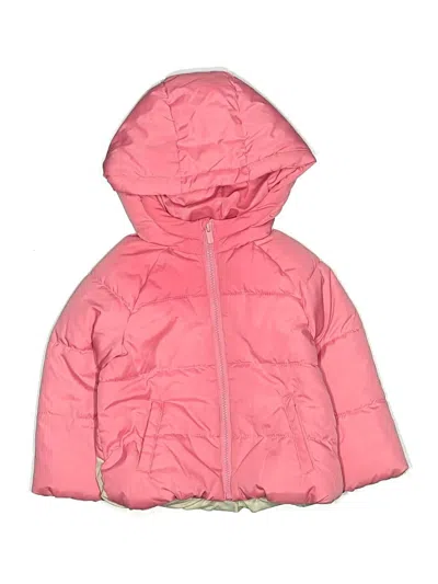 Pre-owned Old Navy Kids' Snow Jacket In Pink
