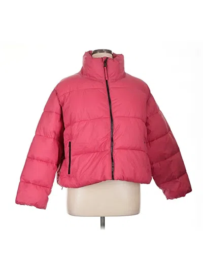 Pre-owned Old Navy Snow Jacket In Pink