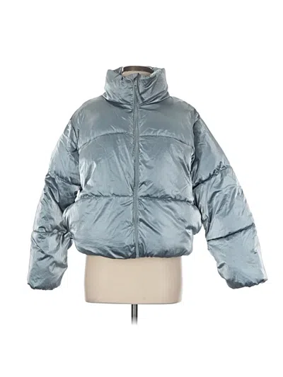 Pre-owned Old Navy Snow Jacket In Silver
